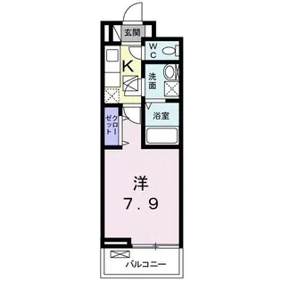 ノイサンリットA【3階】の間取り