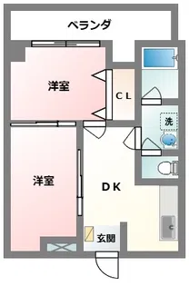 solle vante miyagi(ソルレバンテミヤギ)【2階】の間取り