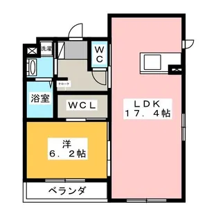 ケルンI【2階】の間取り