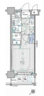 グランド・ガーラ池袋【15階】の間取り