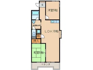 仁ビル【4階】の間取り