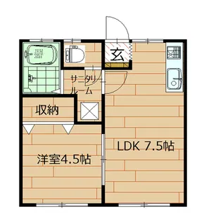 SunMall高島【2階】の間取り