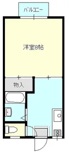 グリーンハイツ【2階】の間取り