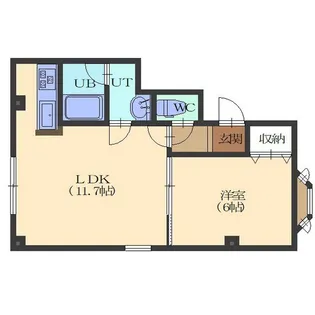 パークサイドA【1階】の間取り