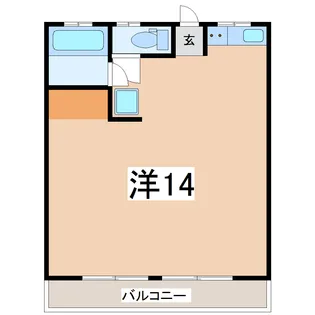 ときわ荘【2階】の間取り