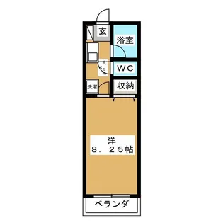 ラクダ【2階】の間取り