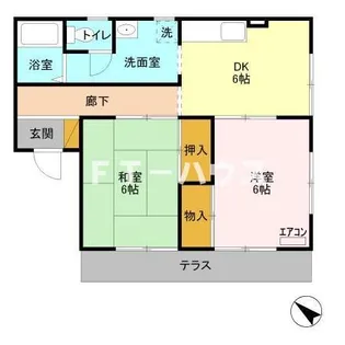 千葉県習志野市藤崎6【アパート】の間取り