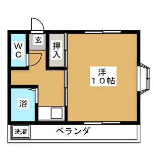 レジデンスHIRANO【2階】の間取り