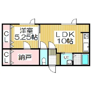 プルメリア【2階】の間取り