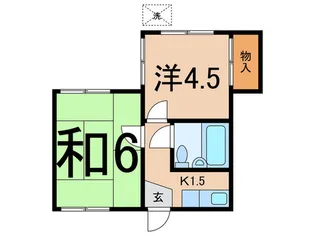 寺尾アイランド【1階】の間取り