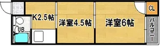 2Kの間取り画像