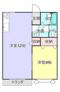 ラヴィレット【2階】の間取り