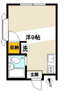 東京都中野区野方2【アパート】の間取り