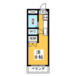 フォーレストヒルズ【3階】の間取り