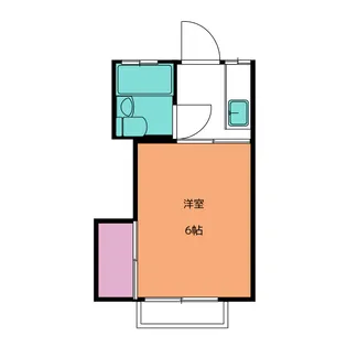 ハイツ石川【2階】の間取り