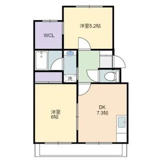 第三ゴトウハイツ【2階】の間取り