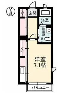 SAKURA【2階】の間取り