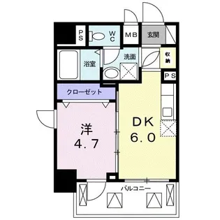 brisa feliz【5階】の間取り