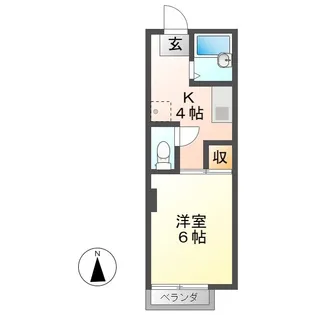 プチハウスM’ア・メイク【1階】の間取り