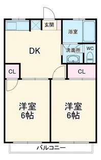 ソレイユ【1階】の間取り