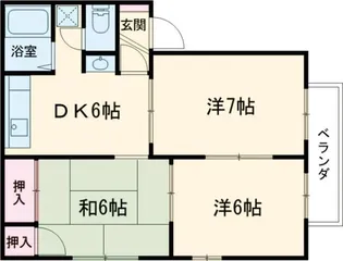 リバーサイドヒルズ【1階】の間取り