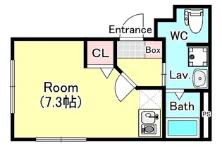 東京都荒川区東尾久3【マンション】の間取り