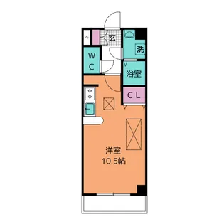 ソレーユ岡崎【2階】の間取り