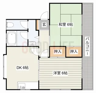 兵庫県西脇市和田町【アパート】の間取り