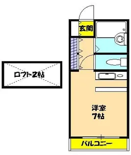 デイズィーハウス【1階】の間取り