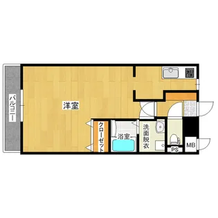 ペティート【3階】の間取り