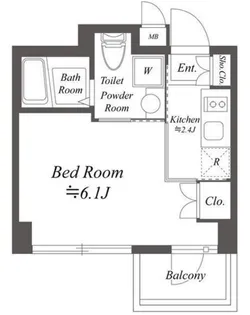 サムティレジデンス浦安【2階】の間取り