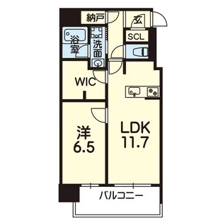 RJRプレシア熊本駅前【10階】の間取り