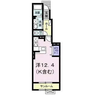 シャイン コート【1階】の間取り