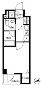 アクサス東武練馬【4階】の間取り