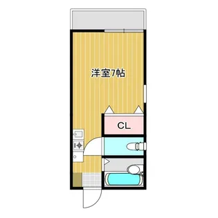 スプリングハイム【1階】の間取り