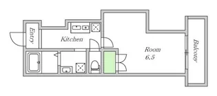 アリバ豊崎【5階】の間取り