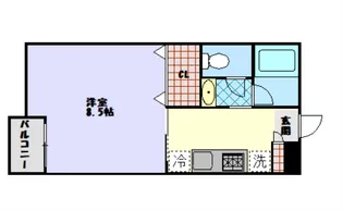 ハーモニーテラス表柴田町II【1階】の間取り
