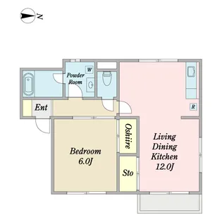 Alex【2階】の間取り