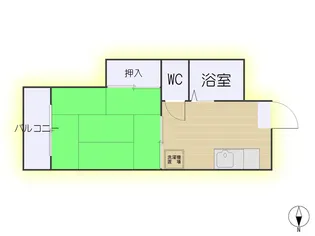 大野ビル【3階】の間取り