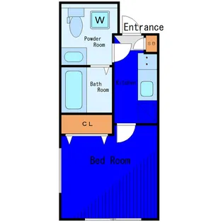東京都大田区大森中2【アパート】の間取り
