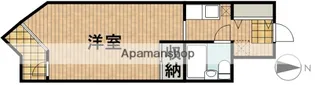 カーサ・ミラ浜松【3階】の間取り