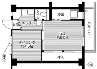 VH沢野本【5階】の間取り