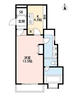 自由が丘レックス【3階】の間取り