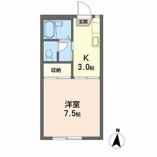 エクセレント・スクエア【1階】の間取り