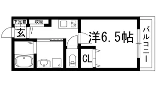 ソラーナメゾン池田天神【2階】の間取り
