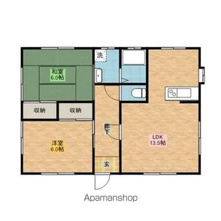 茨城県神栖市大野原中央4【一戸建】の間取り