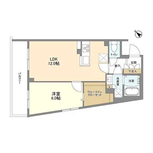 東京都目黒区上目黒3【マンション】の間取り