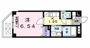 ソレイユ横濱【1階】の間取り