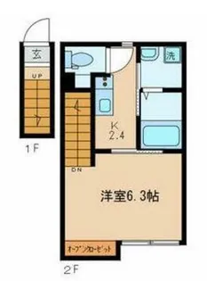 プラージュ王子神谷【2階】の間取り