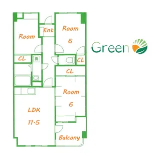 グランドメゾン湘南【3階】の間取り